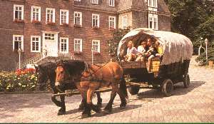 Planwagenfahrt durch das Sauerland