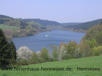 Blick auf d. Hennesee  