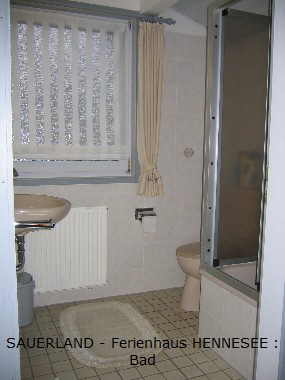  FERIENHAUS HENNESEE / Sauerland   FerienhausBad 