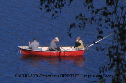   HENNESEE  / Sauerland  Angeln vom Boot