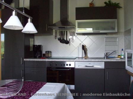 K�che vom Ferienhaus HENNESEE