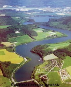 Sauerland Blick auf den Hennesee Sauerland Blick auf den Hennesee